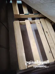  3 سرير مجوز مع فرشة زمبركية