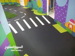  6 رولات اوروبي ذات جوده عاليه مستشفيات مصانع نوادي رياضيه جامعات كرفنات ضد حريق ومزع وبكتيريا