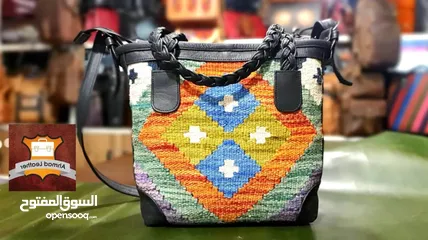  7 Handmade shoulder bags حقائب  مصنوعة يدويا