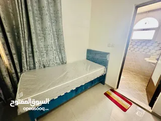  19 بدون عموله افخم سكن مشترك بنات وشباب في عجمان المويهات و الروضة شامل جميع الخدمات فرش جديد اول ساكن