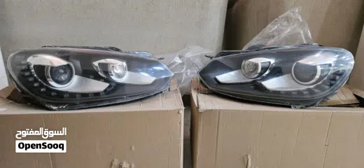  1 OEM VW Golf MK6 Headlights (2010-2013) - Used, good condition, full set (L+R)