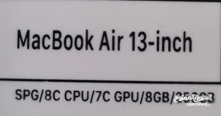  1 Macbook Air M1 8ram 2020