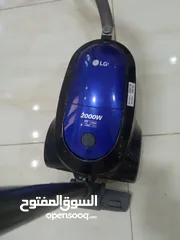  2 إل جي مكنسة كهربائية 2000 وات باجلس سعة 1.3 لتر لون أزرق VC5320NNTB - LG Canister Vacuum Cleaners