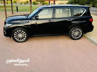  7 إنفينتي QX80 خليجي 2017سيرفس وكاله