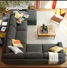  6 كورنر امريكي تفصيل حسب الطلب اطقم كنب وكورنر