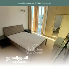  8 شقة واسعة، حديثة ومضاءة بغرفتي نوم ومفروشة بالكامل في برج مرموق في منطقة الماحوز.