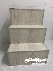  3 رفوف + حامل نباتات Floating shelves + Plants stand