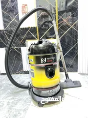  8 مكنسة  #ناشونال_سونيك الذهبية  3*1 شفط+ نفخ+سحب مياه  بقوة 4800 واط وسعة 28 لتر