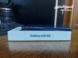  2 هاتف سامسونج جالكسي A35 5G / سعة 256 جيجا / جديد / لون ازرق Navy / الرام 8 جيجا