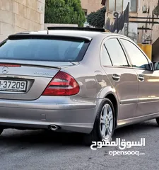  18 مرسيدس E200 2006 افنجارد بحالة الوكالة محوله 2007