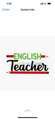  1 مدرس اول لغة انجليزية