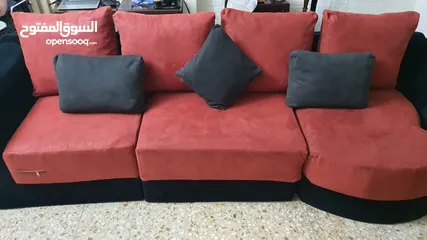  4 ARABIC, LIVING ROOM SOFAS. 5  piecs