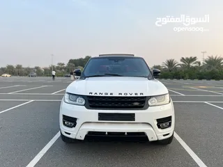  15 Ronge Rover sport 2014 Soupercharge Full option