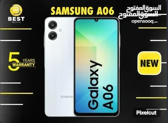  1 متوفر الأن جديد بسعر مميز اي زيرو 6 // samsung A06 new 128G