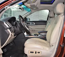  10 Ford Explorer XLT 4WD ( 2015 Model! ) in Brown Color! GCC Specs