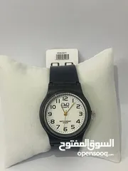  7 ساعات رجاليه ماركة Q&Q عقارب مطاط للبيع جملةـ مفرق