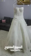  4 فستان زواج ابيض  الطائف