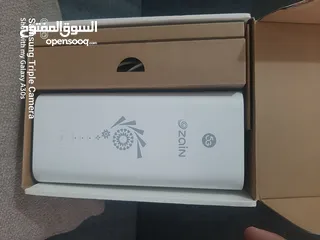  1 راوتر منزلي من زين 5G  5G CPE  3 راوتر 5 جي سي بي  3 زين  - أبيض