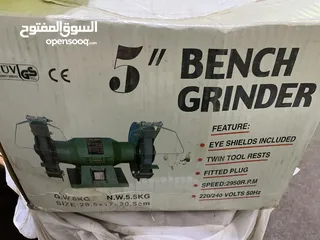  1 bench grinder مسن سكاكين كهربائي