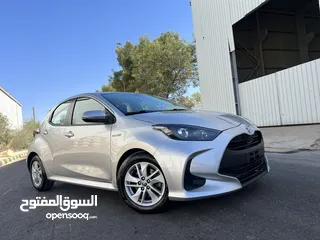  2 تويوتا يارس 2021 الشكل الجديد هايبرد (ليثيوم )
