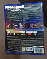  2 شريط مصارعة 2k23 WWE 2K23 مستعمل استعمال نظيف