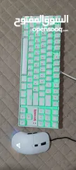  9 كيبورد ألعاب Redragon K552 مع ماوس fantech