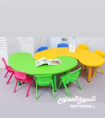  7 طاولات و كراسي اطفال حضانات و رياض اطفال. متوفر خدمة التوصيل لجميع المحافظات