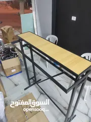  2 طاولة عرض منتجات (ملابس ، اكسسوارات)