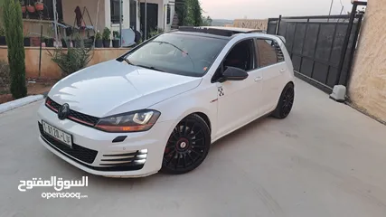  6 بسبب السفر المستعجل جولف 2015 جي تي اي  جدددديده بمعنى الكلمه فل فل اضافات بسعر ممتاز وتنازل مباشر