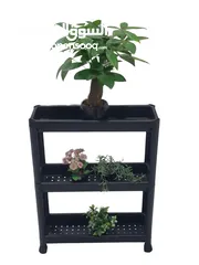  3 * Minty Life Vesken  3 tier in black color *Bergshult white shelves