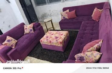  8 كورنر شبه وكالة مع بفة 9 مقاعد