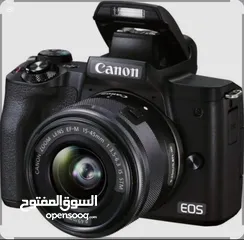  13 Canon EOS M50 Mark II Mirrorless Camera for Sale – 24.1MP, 4K VideoWi-Fi