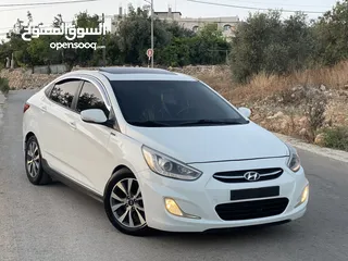  1 هونداي اكسنت 2016 ديزل فل الفل الفل فتحة اصليه بصمه
