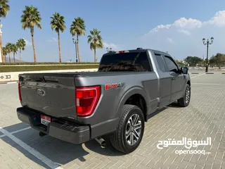  7 DHS 77000/= 2021 FORD F150 4X4 / فورد F150 موديل  2021 مسرفس بالكامل 4 تواير جديد مع تسجيل و تأمين