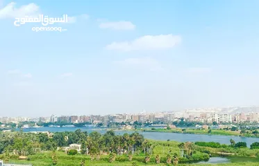  13 شقه بانوراما علي النيل مباشره من كل أتجاه