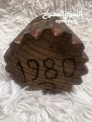  2 هاون انتيك خشب طبيعي 1980