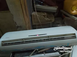  1 تكييف يونيون اير 3حصان بحاله المصنع  معاه الريموت والمسطره فقط بيع فقط بدون تركيب
