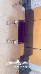  1 طاوله زجاج