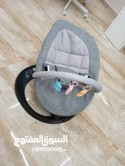  4 كرسي اطفال جديد غير مستعمل مع ناموسية