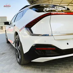  2 كيا EV6 Electric موديل 2023 صنف GT line ممشى قليل جدا
