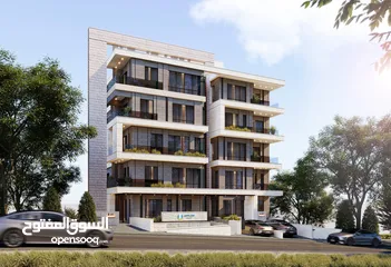  5 شقة 102 متر مع حديقة 72 متر للبيع في الشرفة بالقرب من شارع القدس و المدرسة الانجليزية و حلويات ايفيل