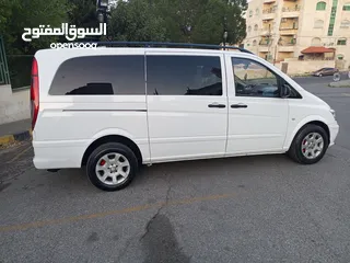  7 باص مرسيدس فيتو VITO  نخب اول 2011 توماتيك بحال الوكالة فل بطاين شركة الاصلي