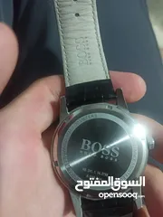  1 ساعة boss اصلية مستعملة شبه جديد وفخمة