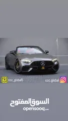 3 ccc global car rental / Mercedes SL AMG 2024  للإيجار