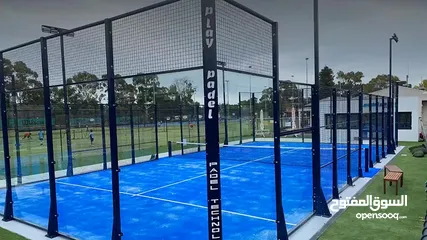  4 Padel tennis courts