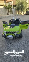  1 سياره Jeep للاطفال شحن كهرباء