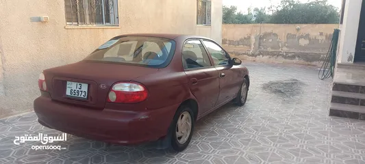  8 كيا سيفيا تو جير عادي موديل 1997 فحص كامل ترخيص جديد مالك اول من الحره