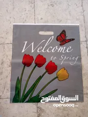  5 اكياس WELCOME بأشكال وتصاميم مميزة جدا