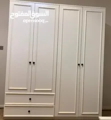  5 خزائن ملابس خشب لامنيت 18م الون حسب الطلب