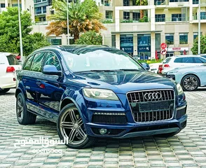  3 AUDI Q7 S-LINE SUPERCHARGED GCC SPECS EXCELLENT CONDITION